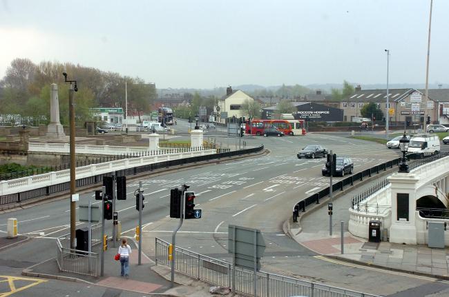 The incident happened on Knutsford Road near Bridgefoot