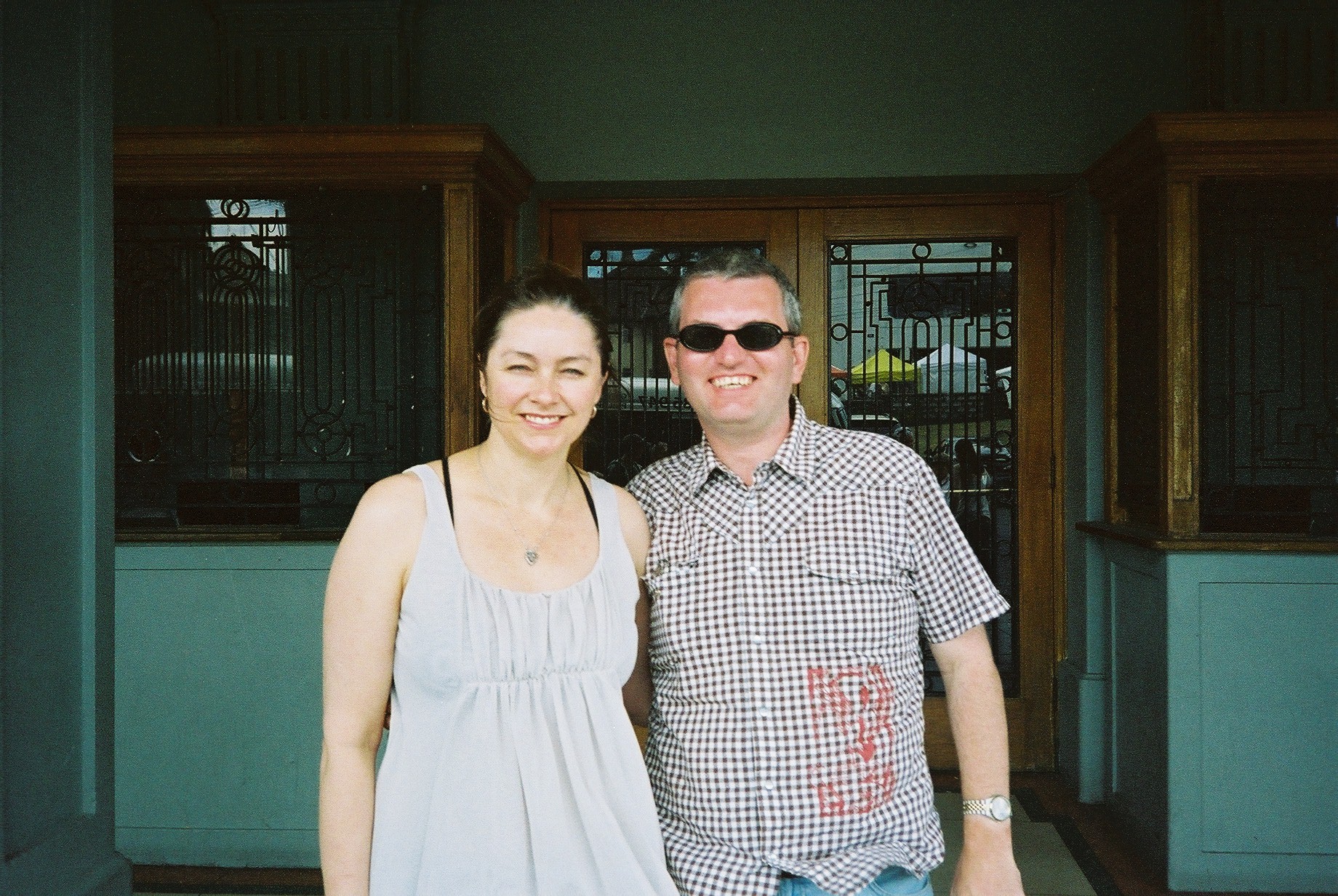 Ian with Nell Feeney