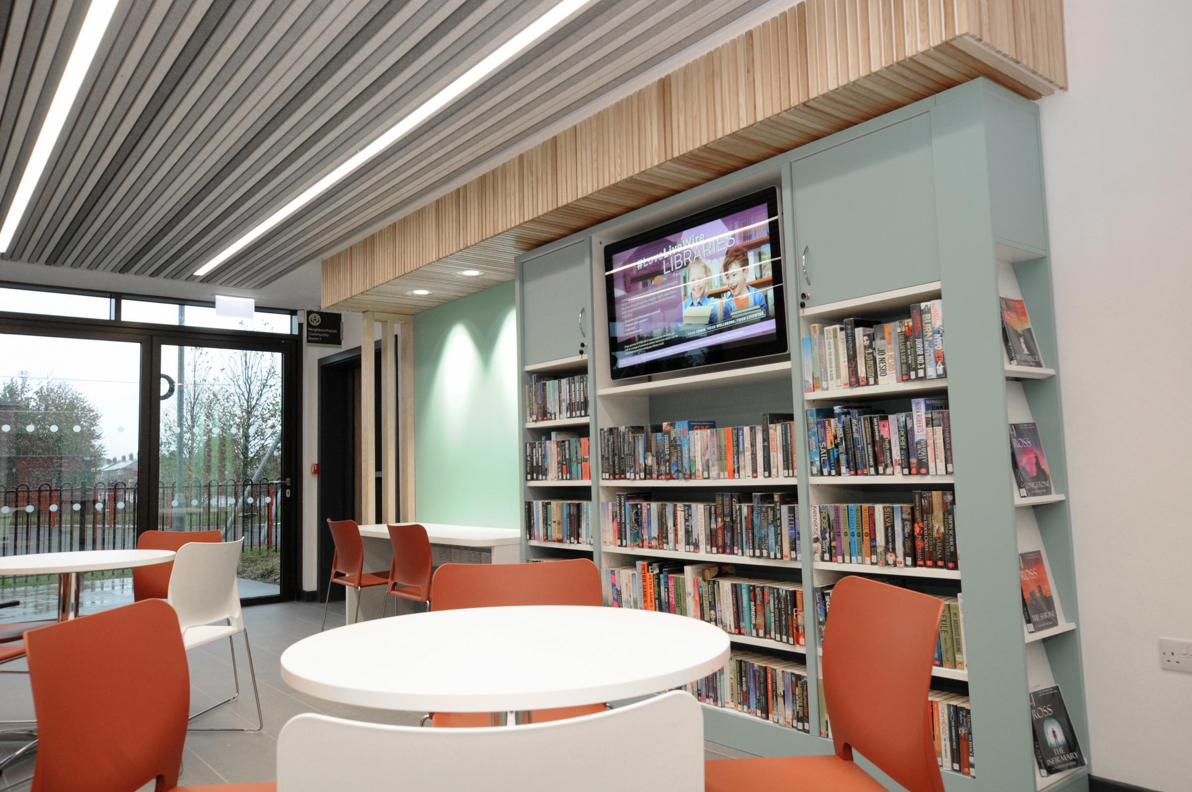 Library services are also operated by LiveWire