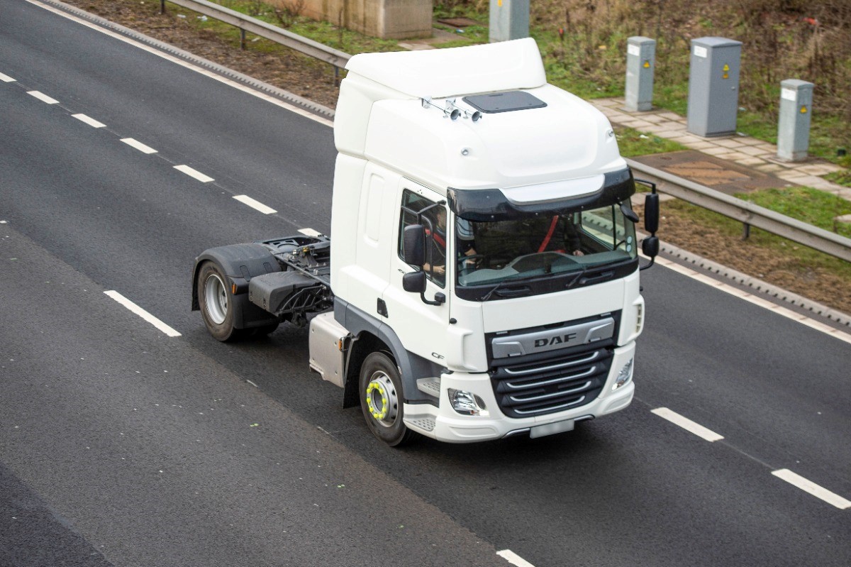 The Operation Tramlines unmarked HGV cab