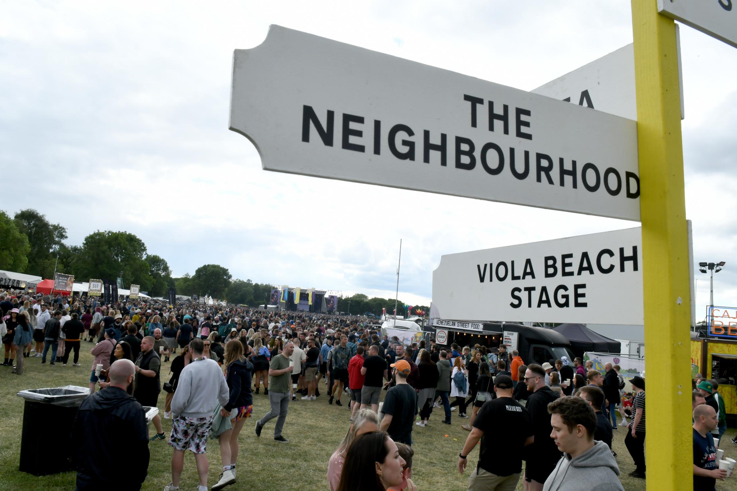 Here's what day one looked like at Neighbourhood Weekender 2023