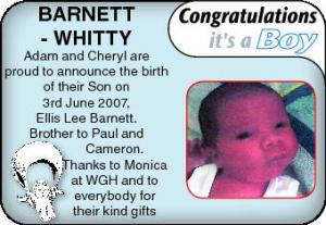 BARNETT WHITTY WGH