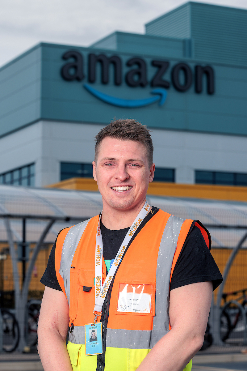 James Pitt is the new site leader at Amazon Warrington