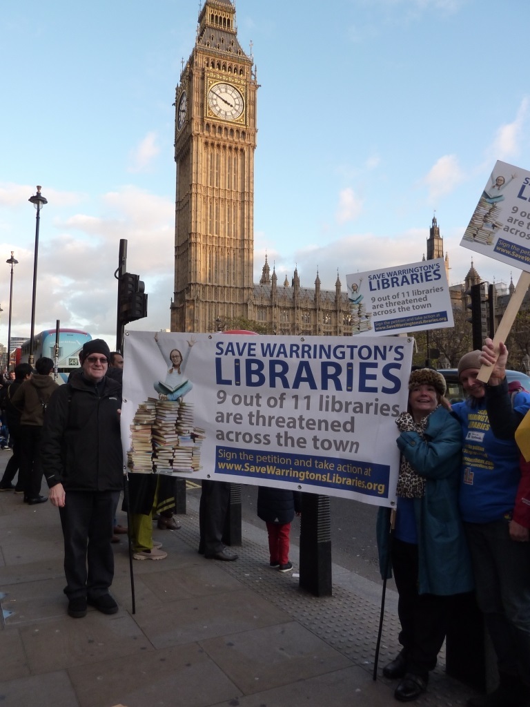 Campaign to save the libraries that went all the way to Westminster