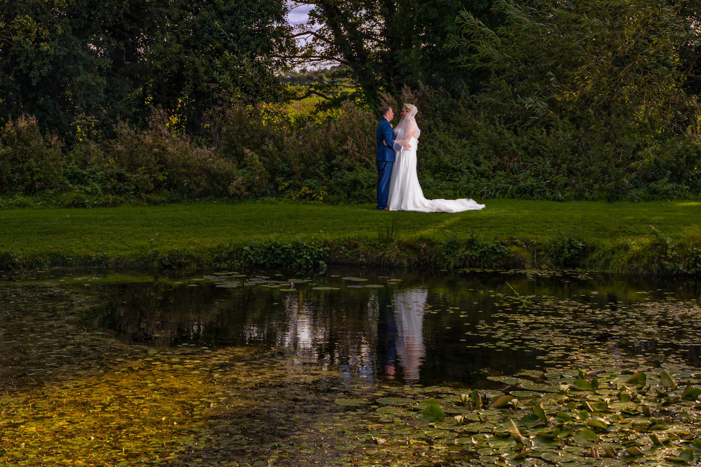 The grounds of Pryors Hayes Golf Club in Chester was the perfect place for photos