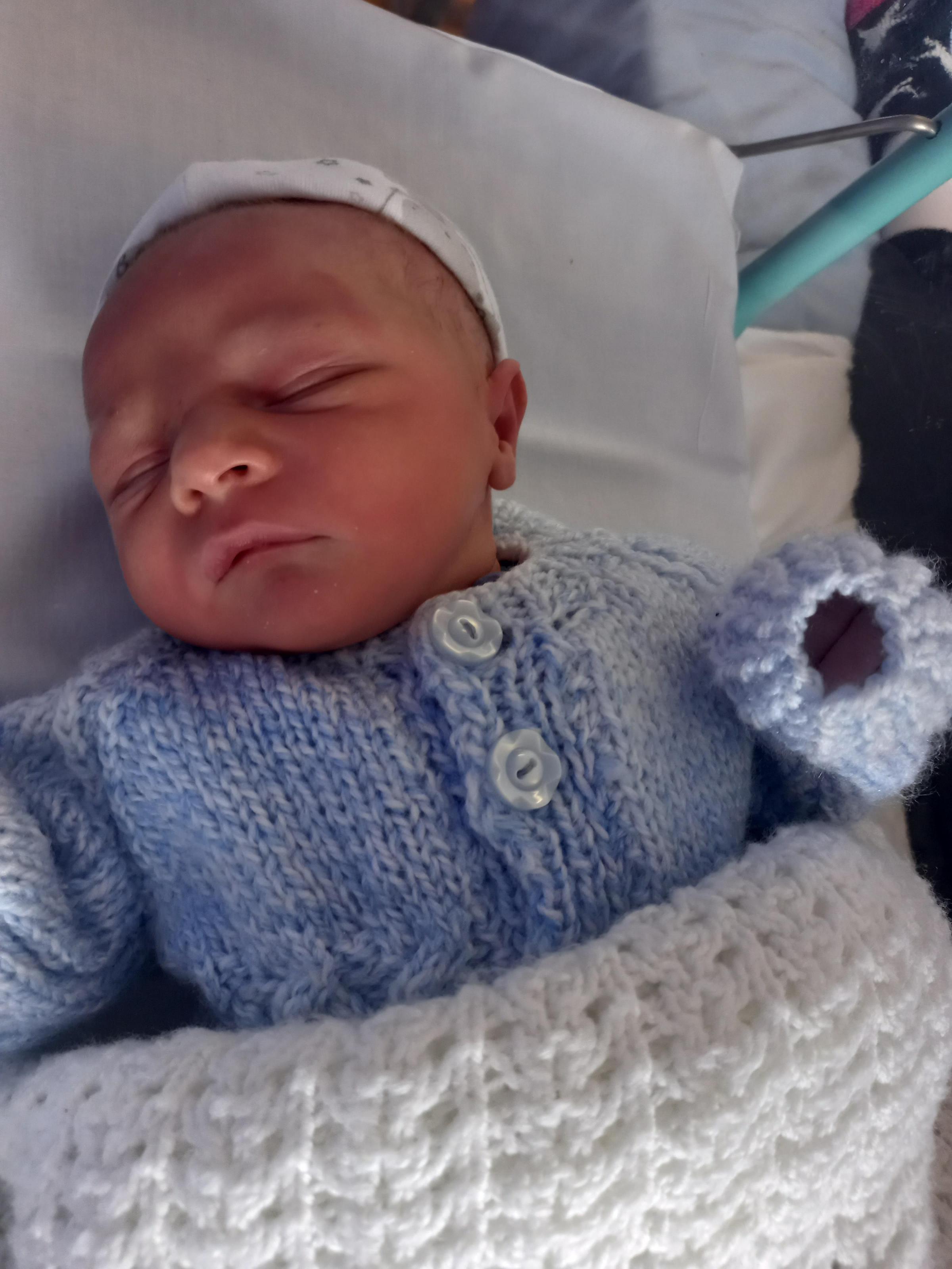 Zander William Noone, from Warrington, born October 27, weighing 7lb 2oz