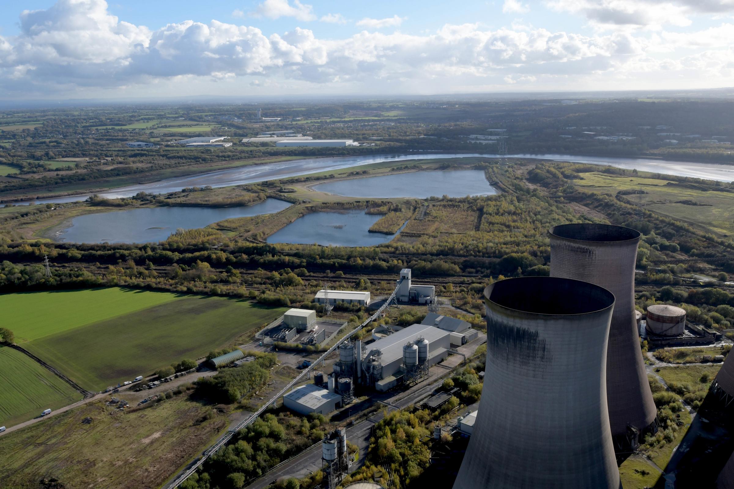 Photos from the top of Fiddlers Ferry show stunning views of Widnes and Runcorn. Pictures: Dave Gillespie