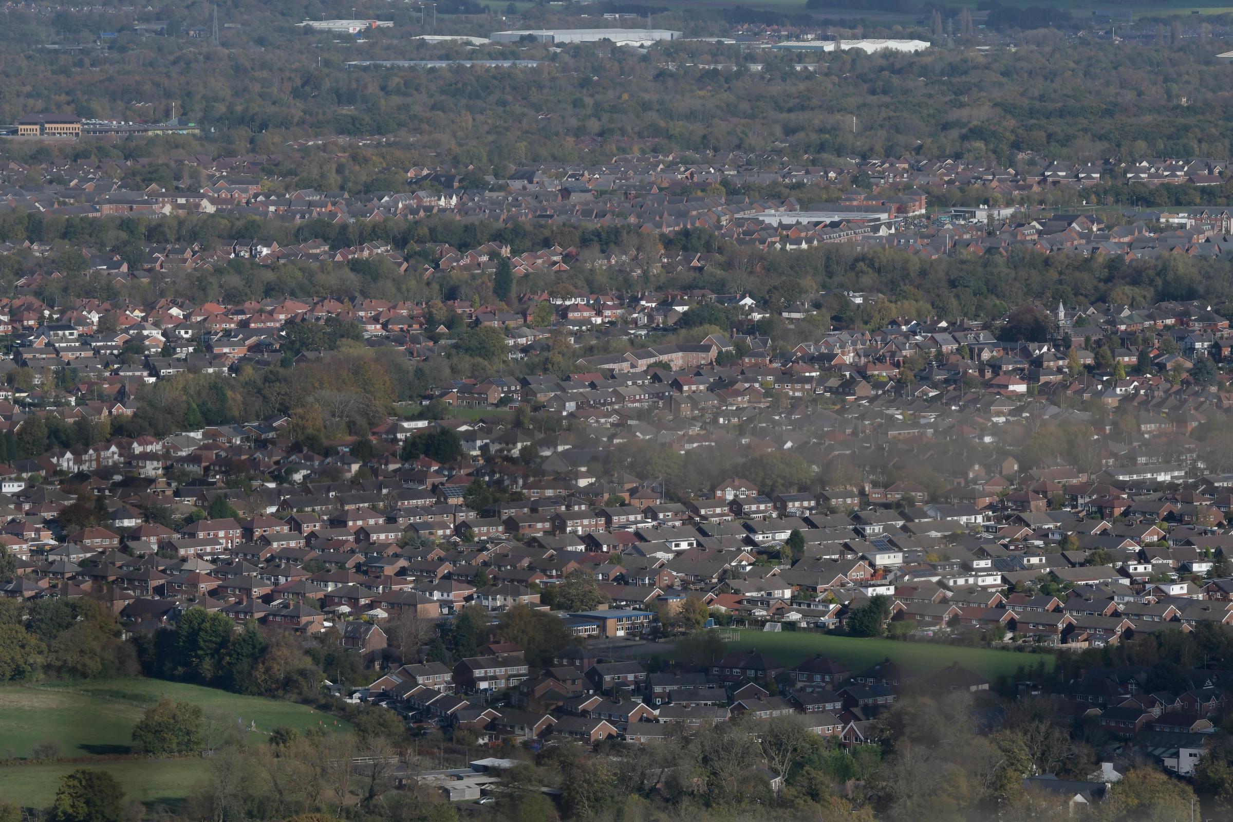 Photos from the top of Fiddlers Ferry show stunning views of Warrington. Pictures: Dave Gillespie