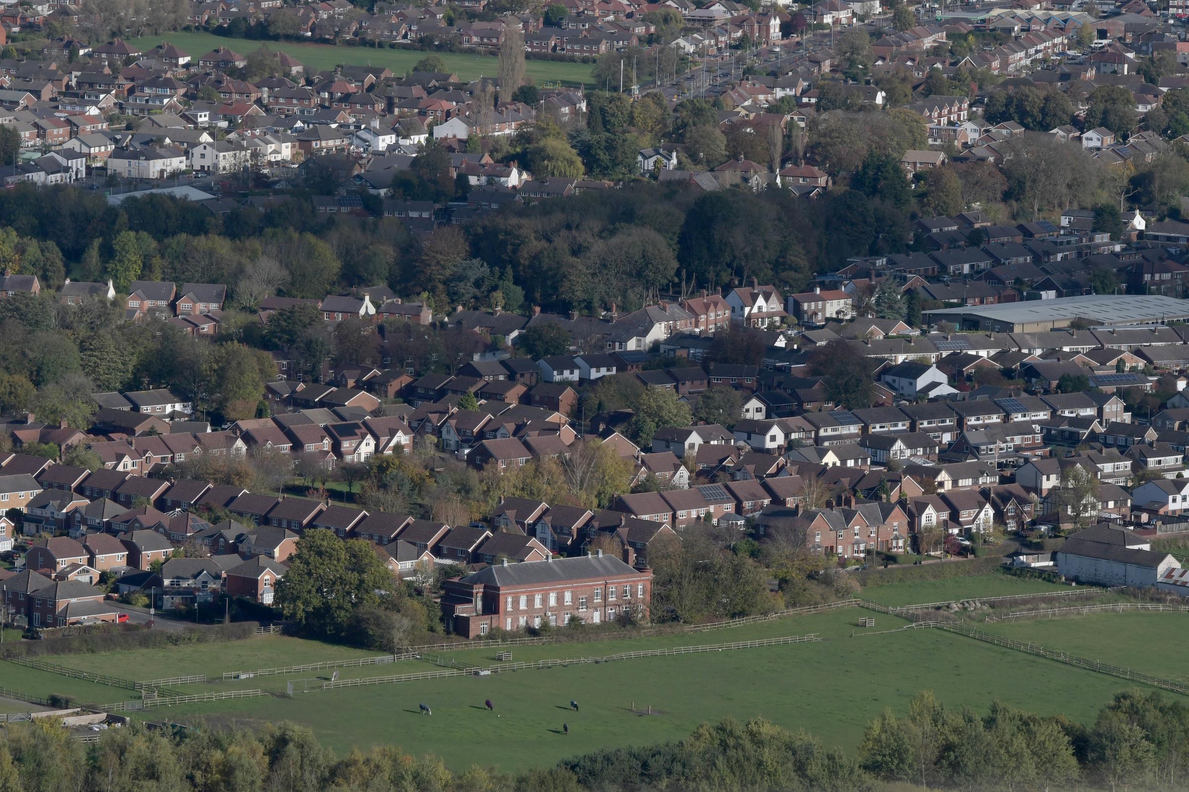 Photos from the top of Fiddlers Ferry show stunning views of Warrington. Pictures: Dave Gillespie