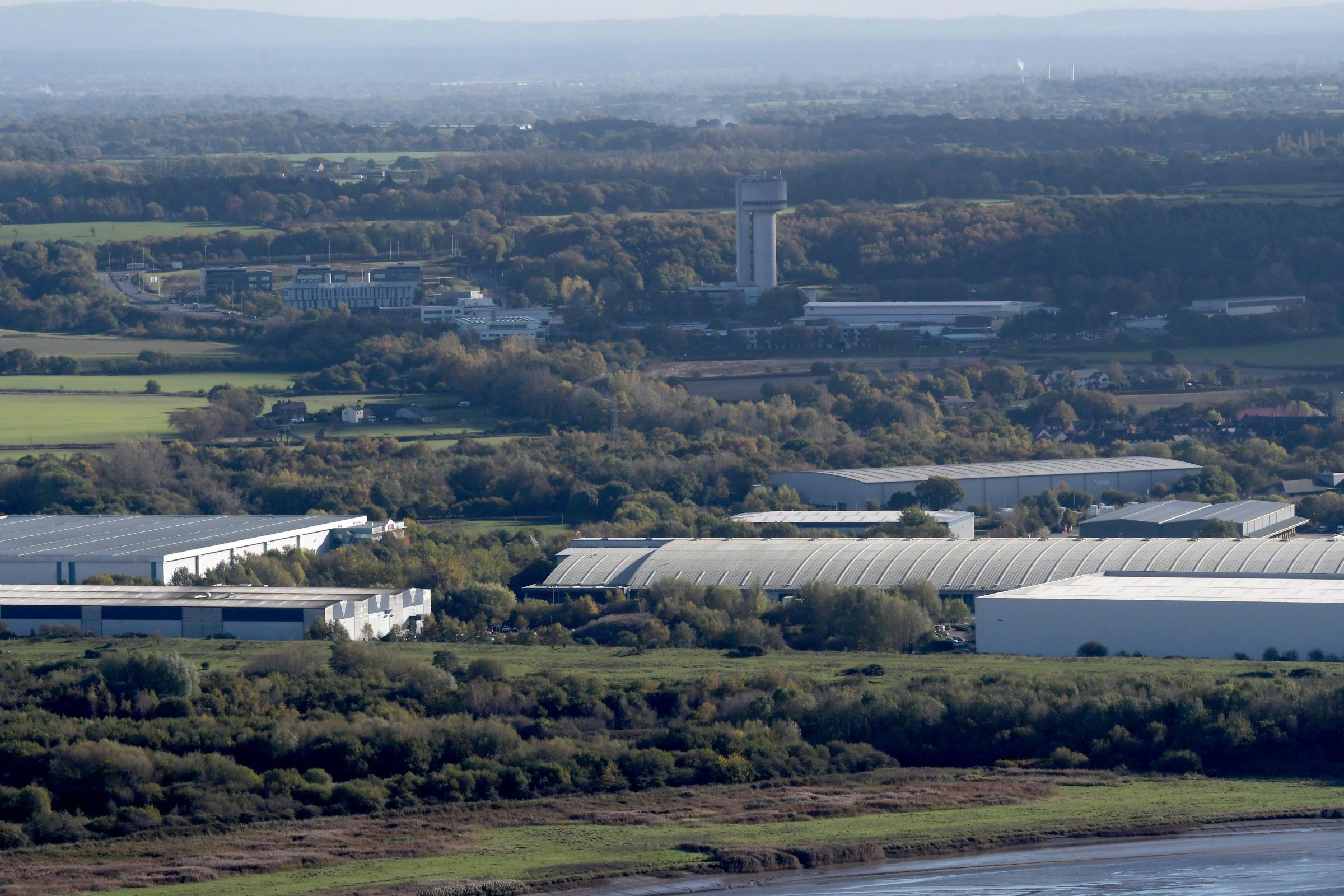 Photos from the top of Fiddlers Ferry show stunning views of Widnes and Runcorn. Pictures: Dave Gillespie