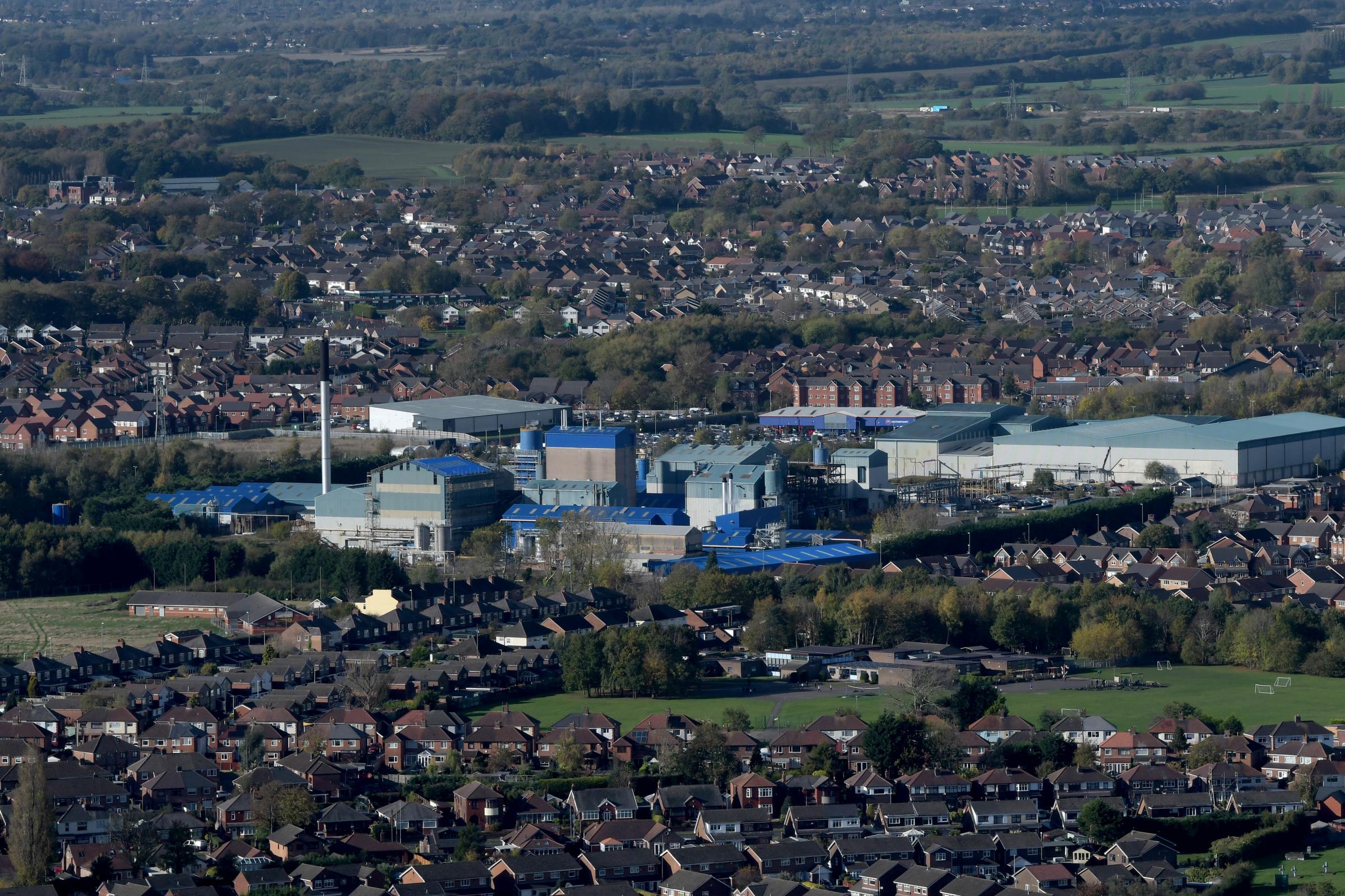 Photos from the top of Fiddlers Ferry show stunning views of Widnes and Runcorn. Pictures: Dave Gillespie