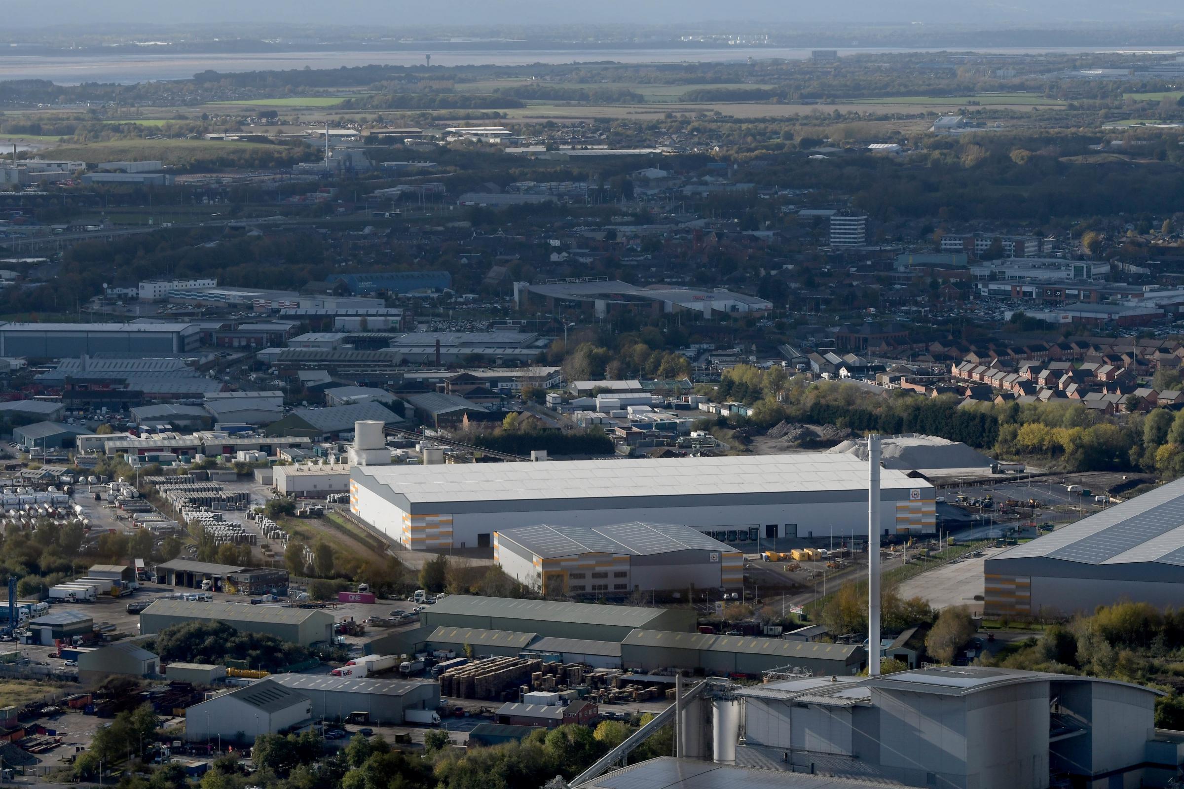 Photos from the top of Fiddlers Ferry show stunning views of Widnes and Runcorn. Pictures: Dave Gillespie