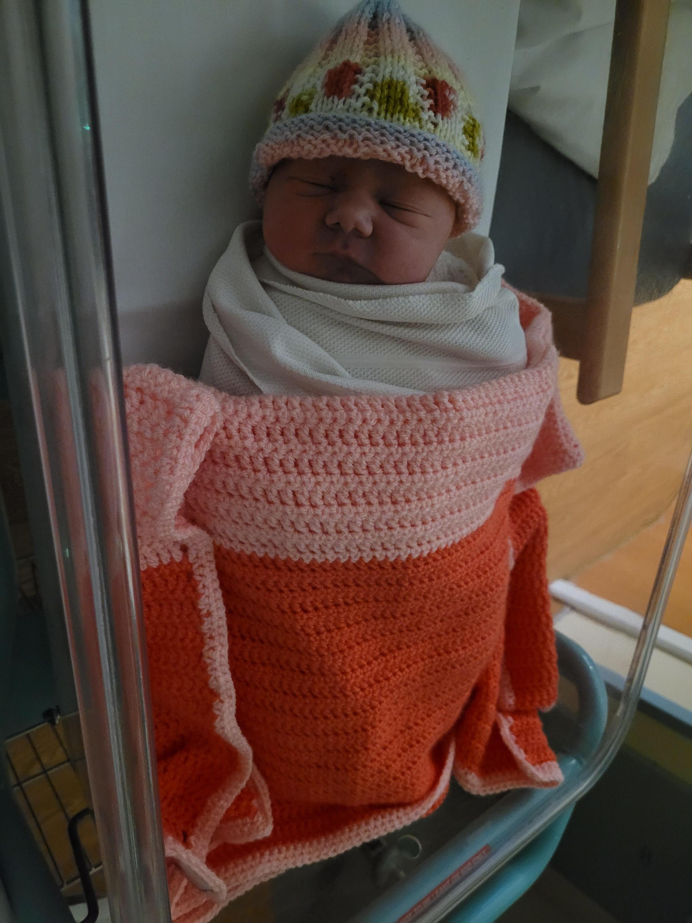 Scarlett-Rose Angela Bell, from Birchwood, born November 7, weighing 7lb 8oz