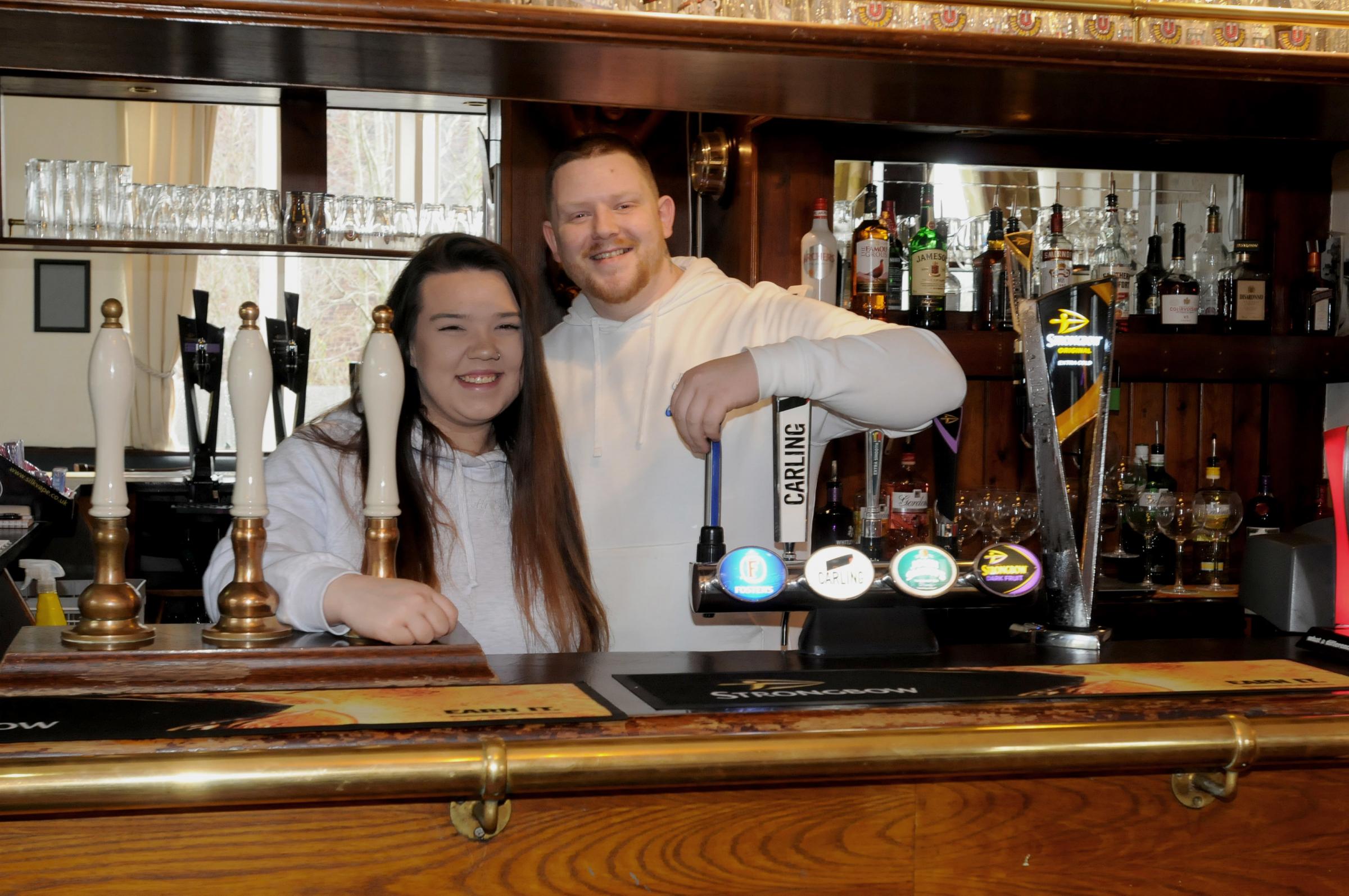 Landlords James Kenny and Rebecca Giblin