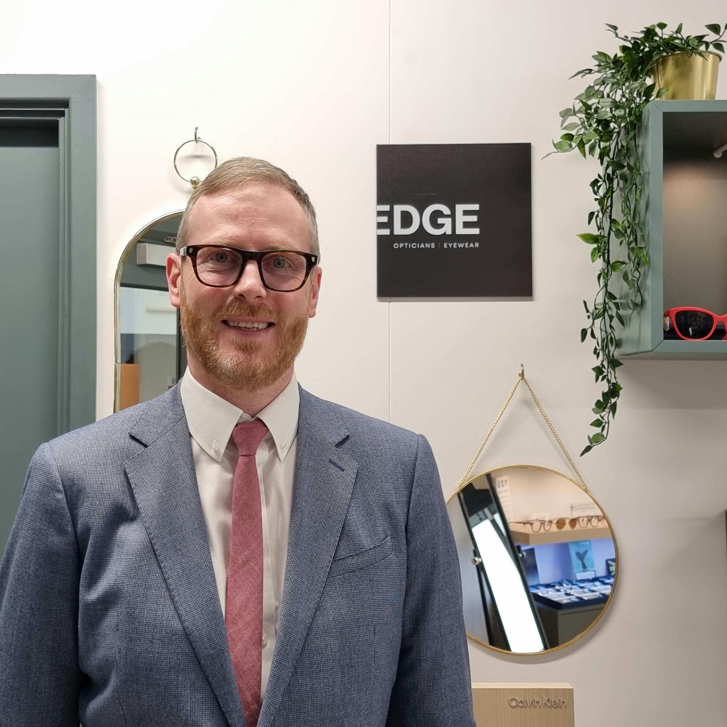 EDGE Eyewear owner Graham Weir