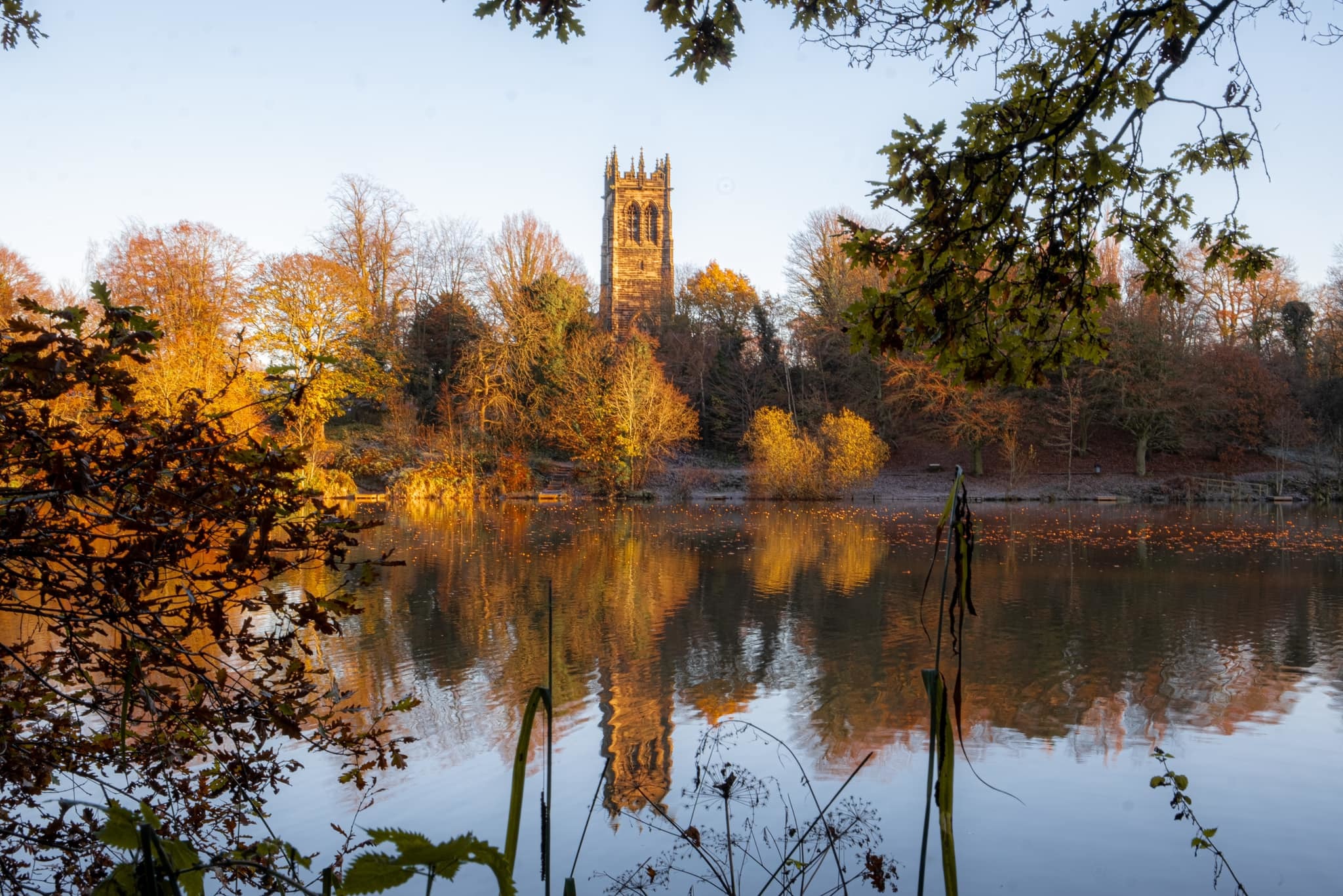 A cold walk at Lymm Dam (Mark Atkinson)