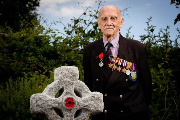 Joe was part of the second wave that landed on the beaches of Normandy during D-Day