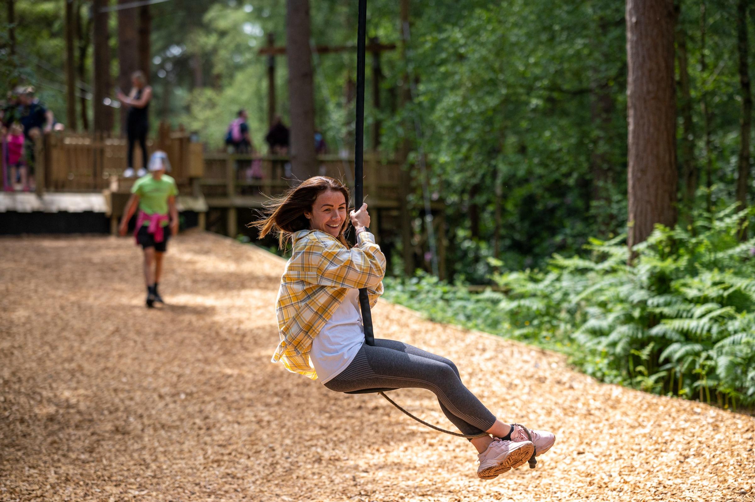 The parks attractions arent just for children - grown-ups can enjoy them too!