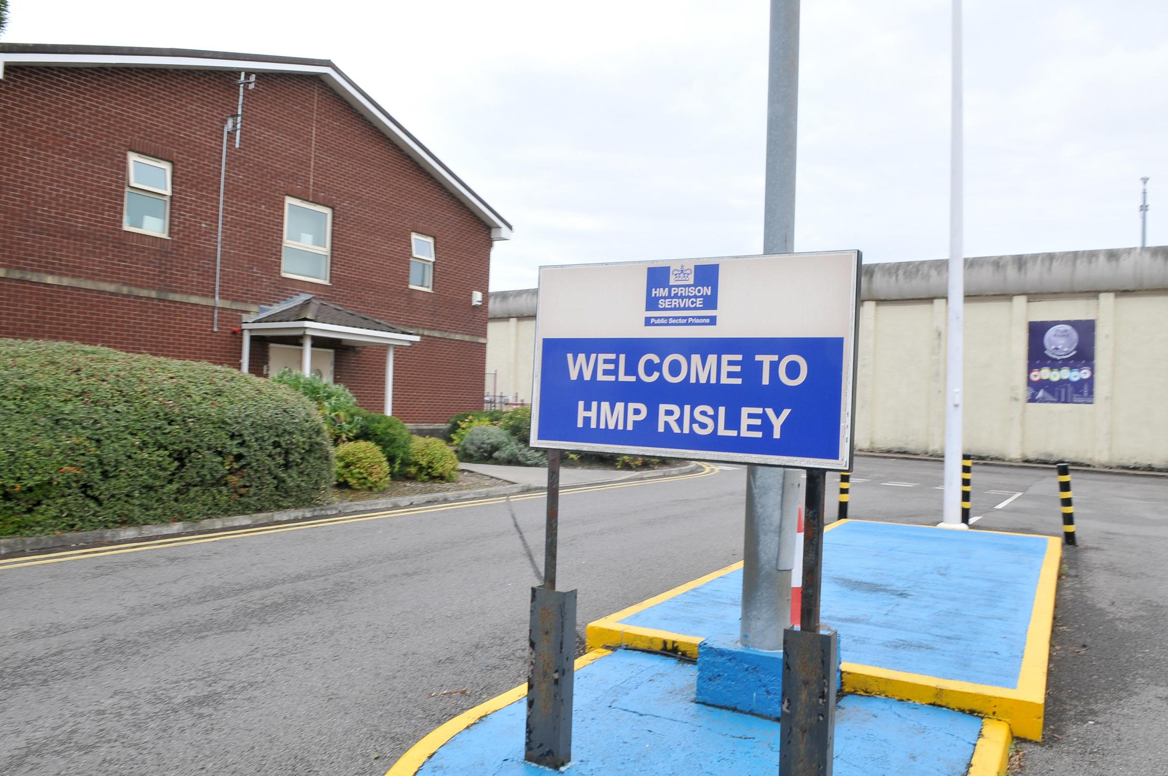 The plot saw drugs and phone smuggled into Risley prison