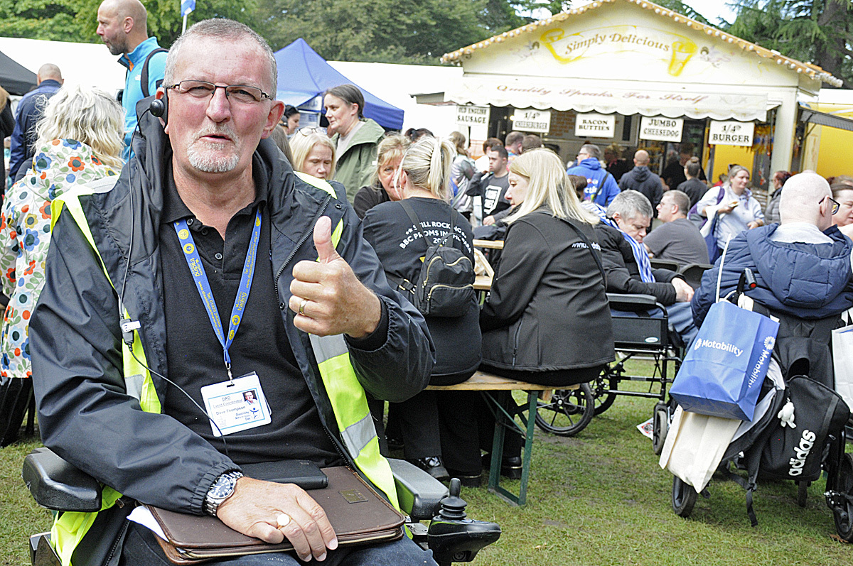 Disability Awareness Day founder Dave Thompson