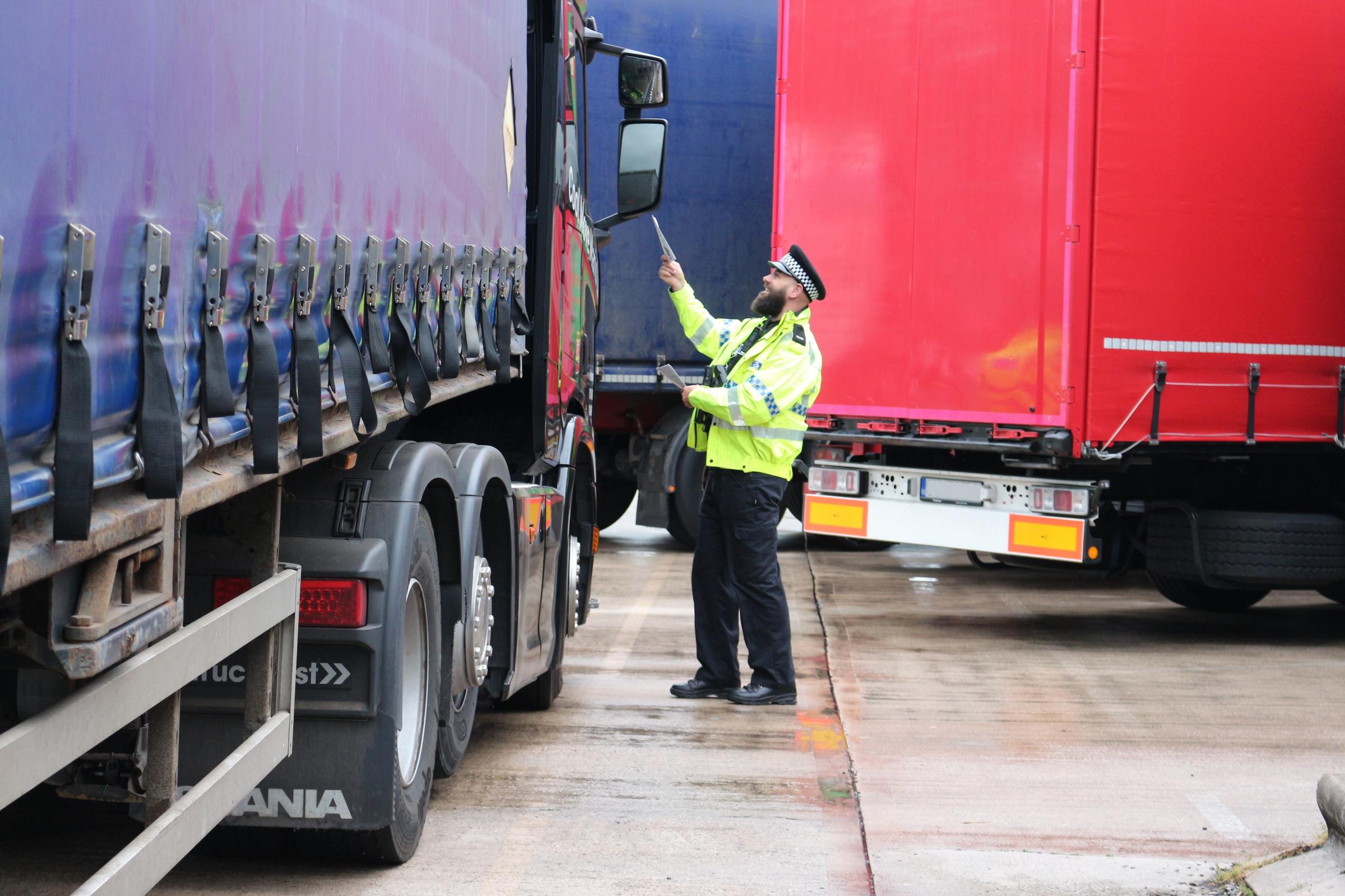 Cheshire Police and NaVCIS launch lorry freight crime crackdown