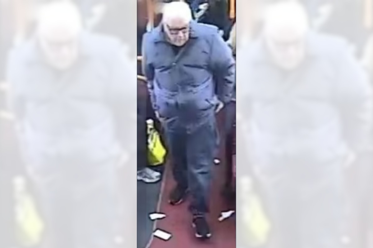 Malcolm Leather was the subject of a Cheshire Police CCTV appeal over the incident