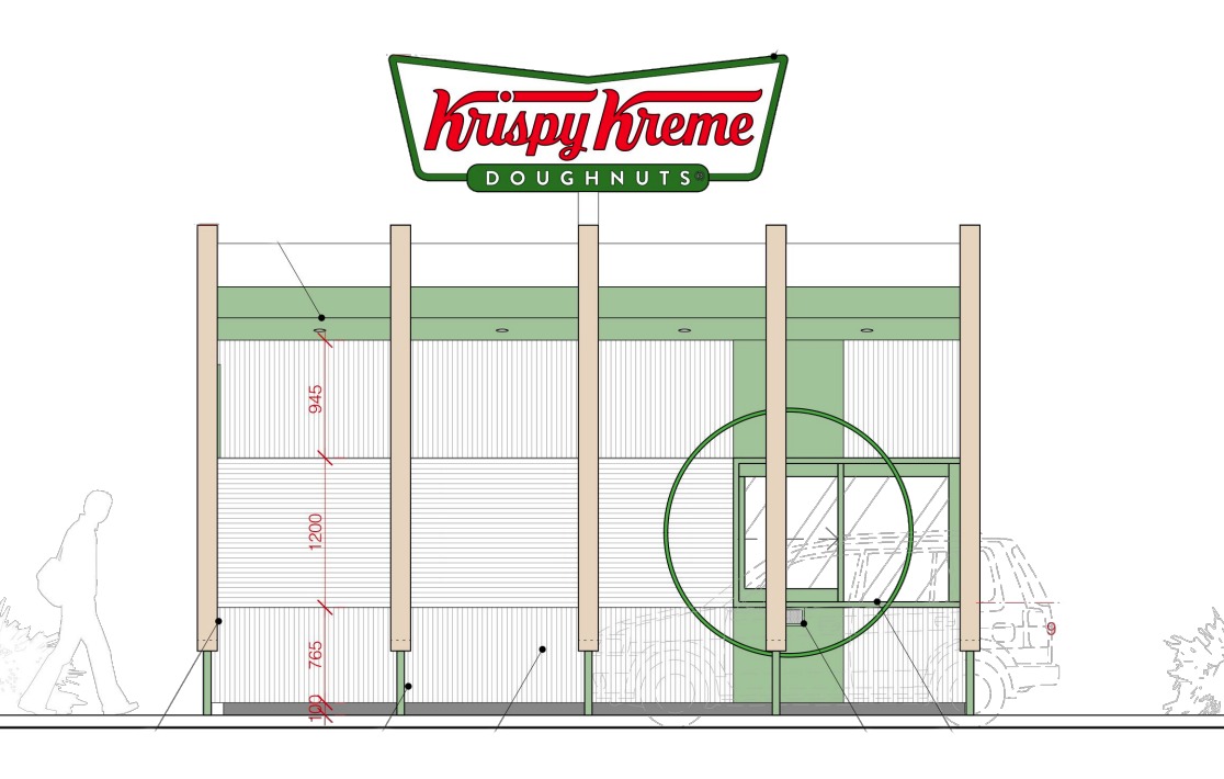 Artist impressions of how the kiosk could look. Picture: Reynolds Associates