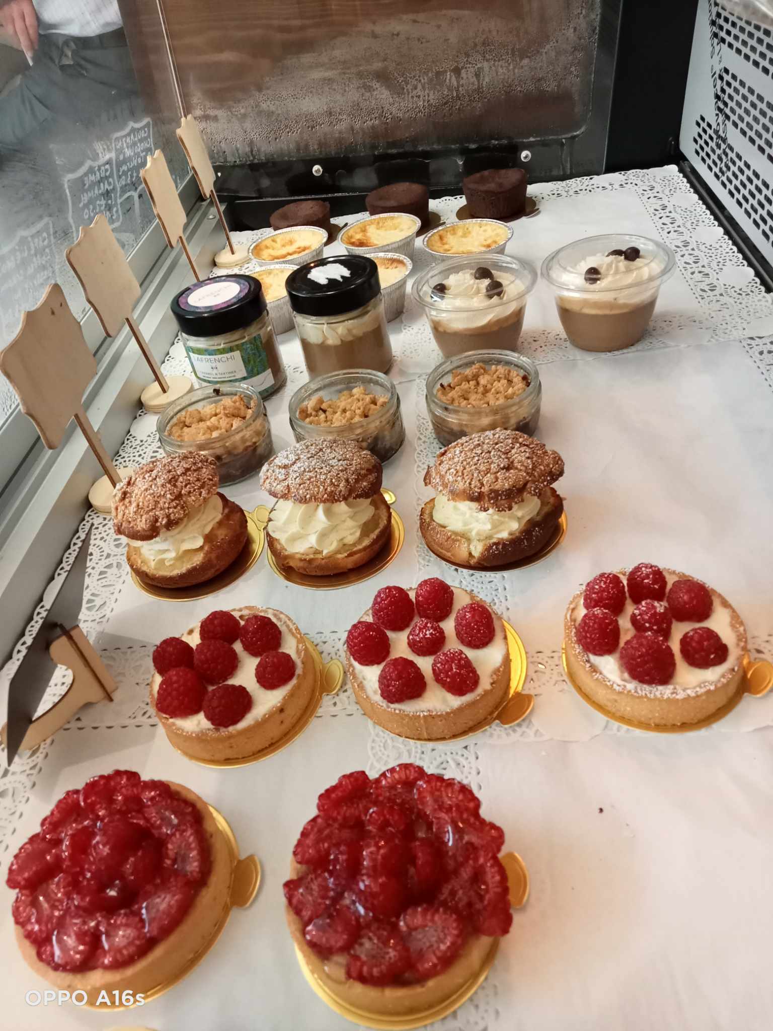 Sweet treats fill the counters at the Sankey Street premises