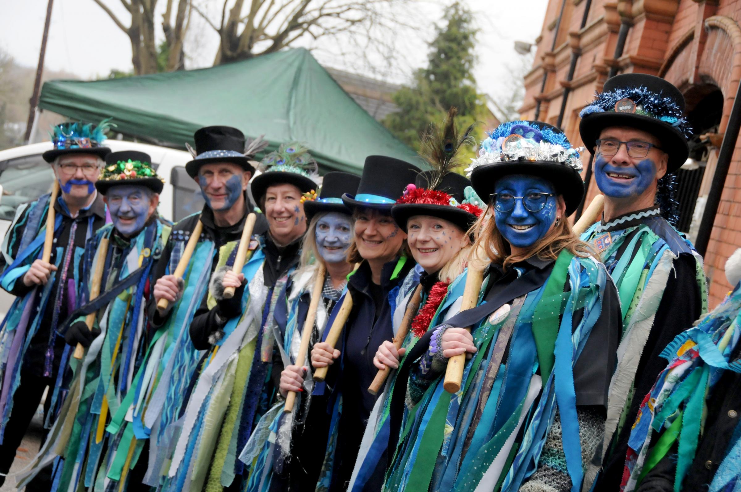 Lymm Dickensian Christmas Festival 2023: Bollin Morris Dancers