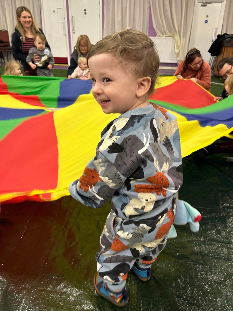 Children love the games at Andreas classes