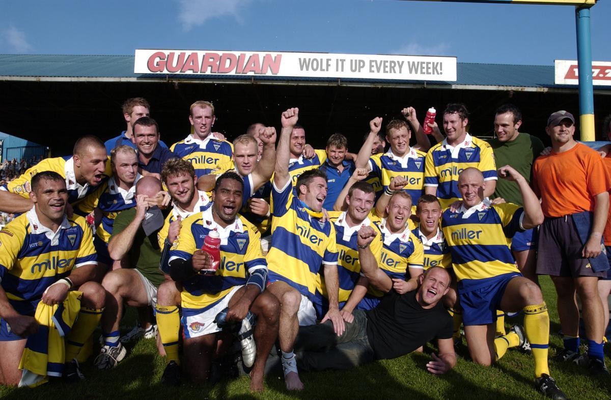 The final game at Wilderspool Stadium on September 21, 2003