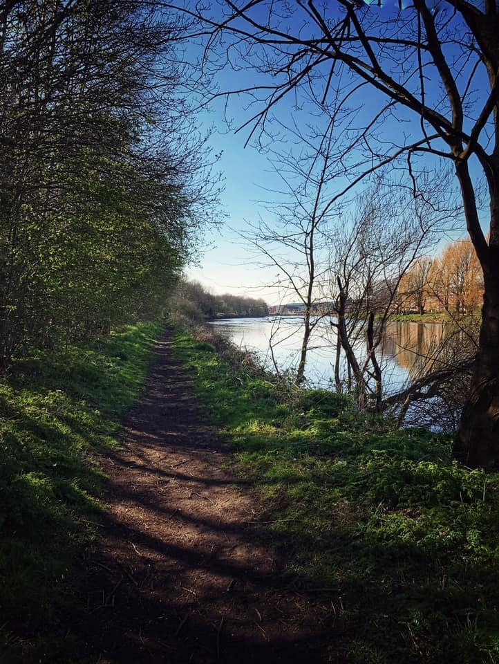 River Mersey (Victoria Park bank) by Natalie Persoglio