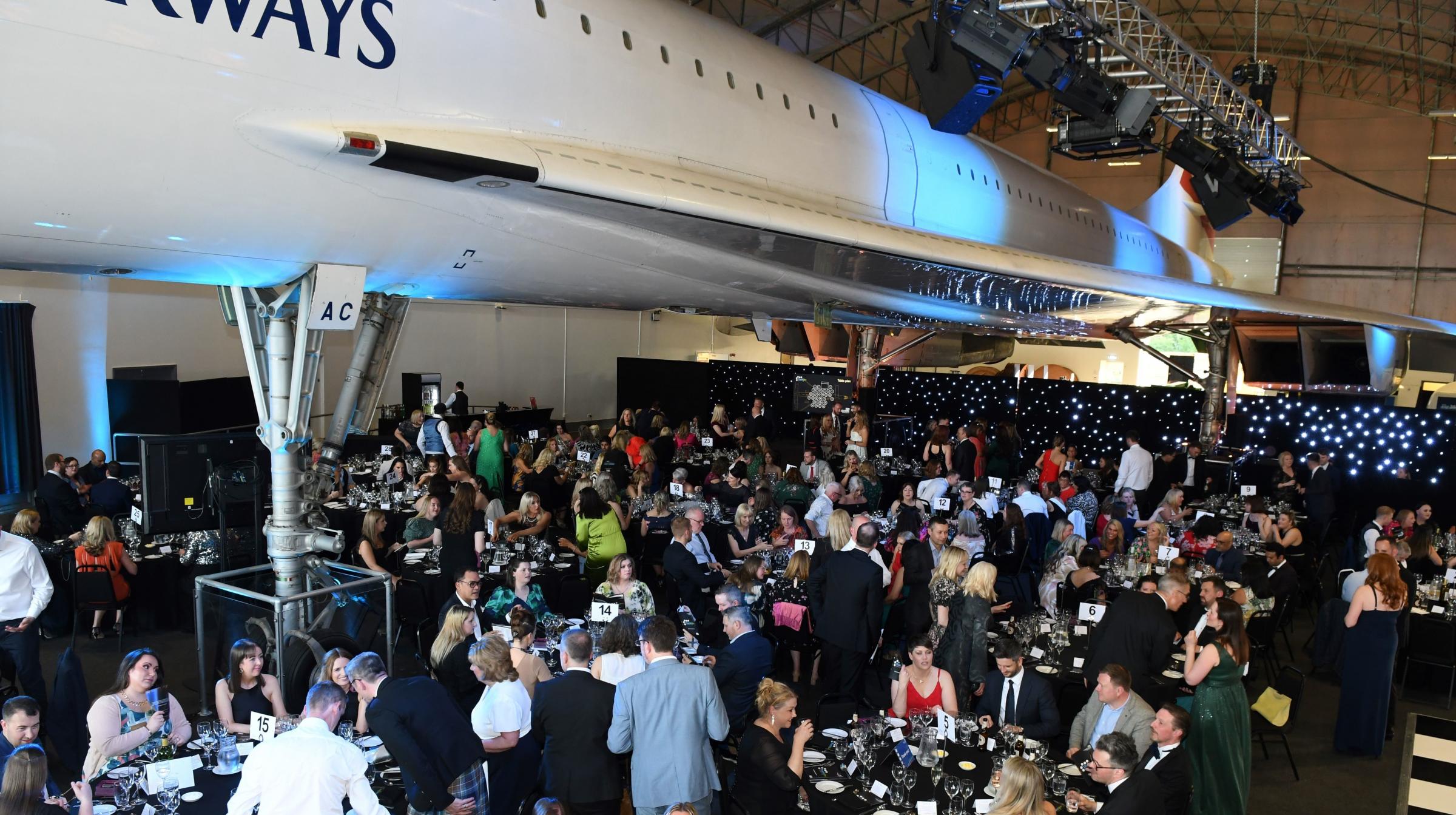 The awards were held at Concorde