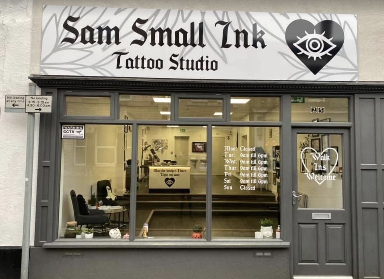 Sam opened Sam Small Ink in 2020