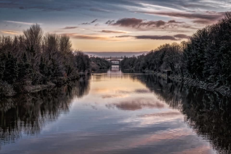 Swing bridge by Zoltan Romvari