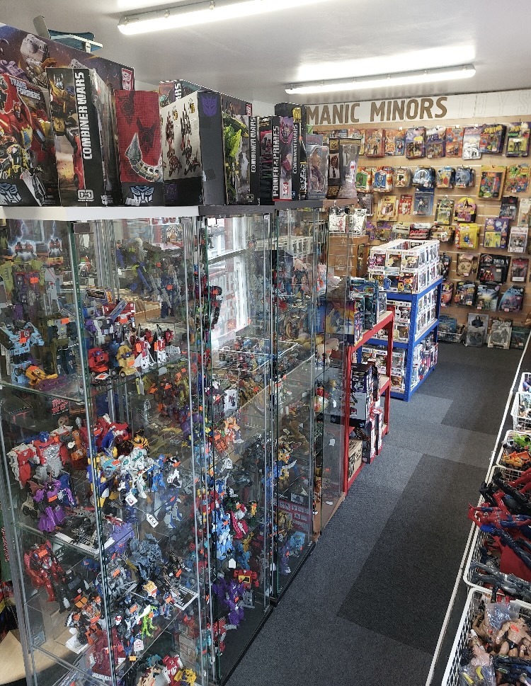 Manic Minors Toystore began as an online hobby business in 2012 