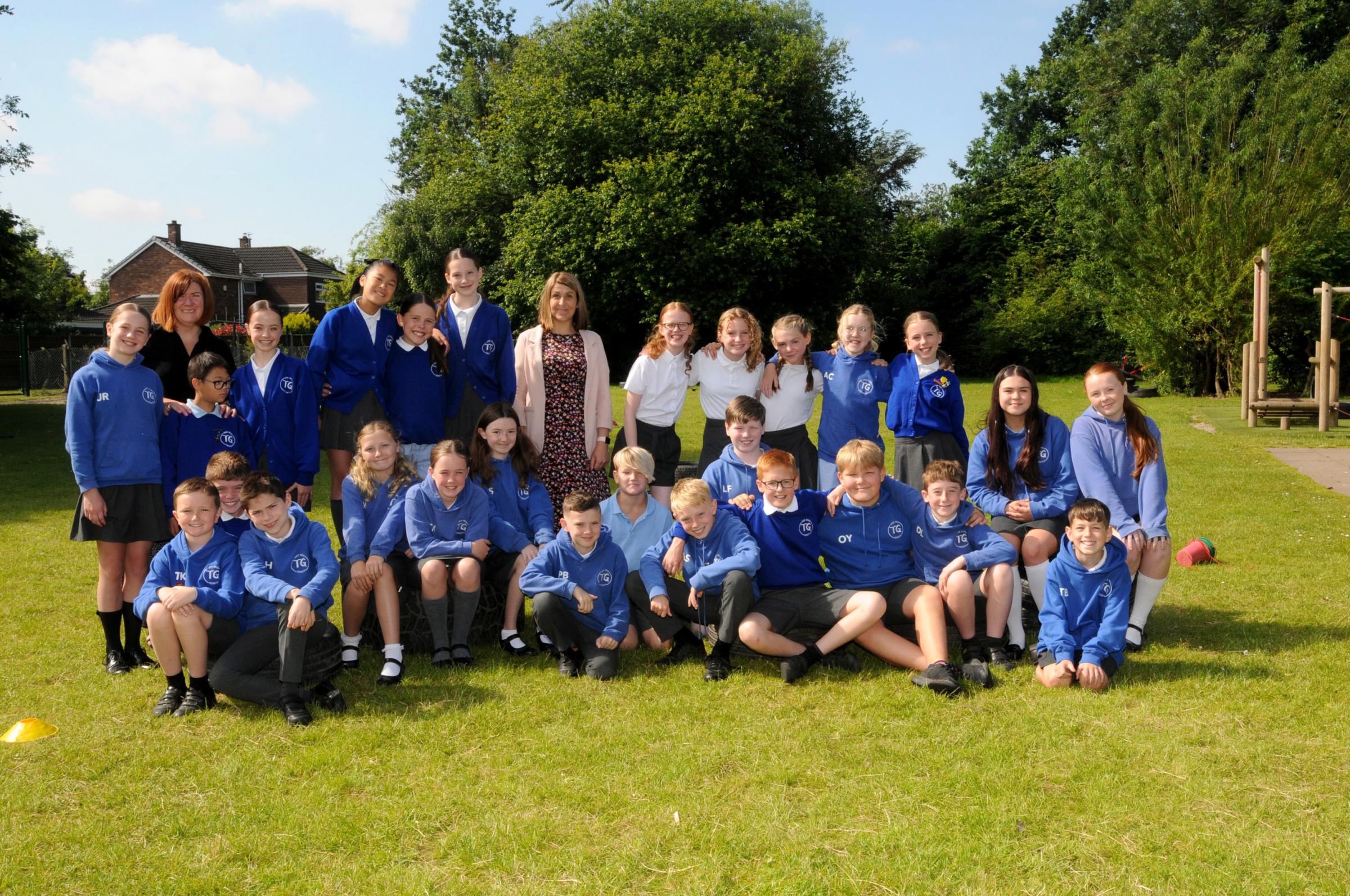 Mrs Lynsey Kellys class at Twiss Green Primary School