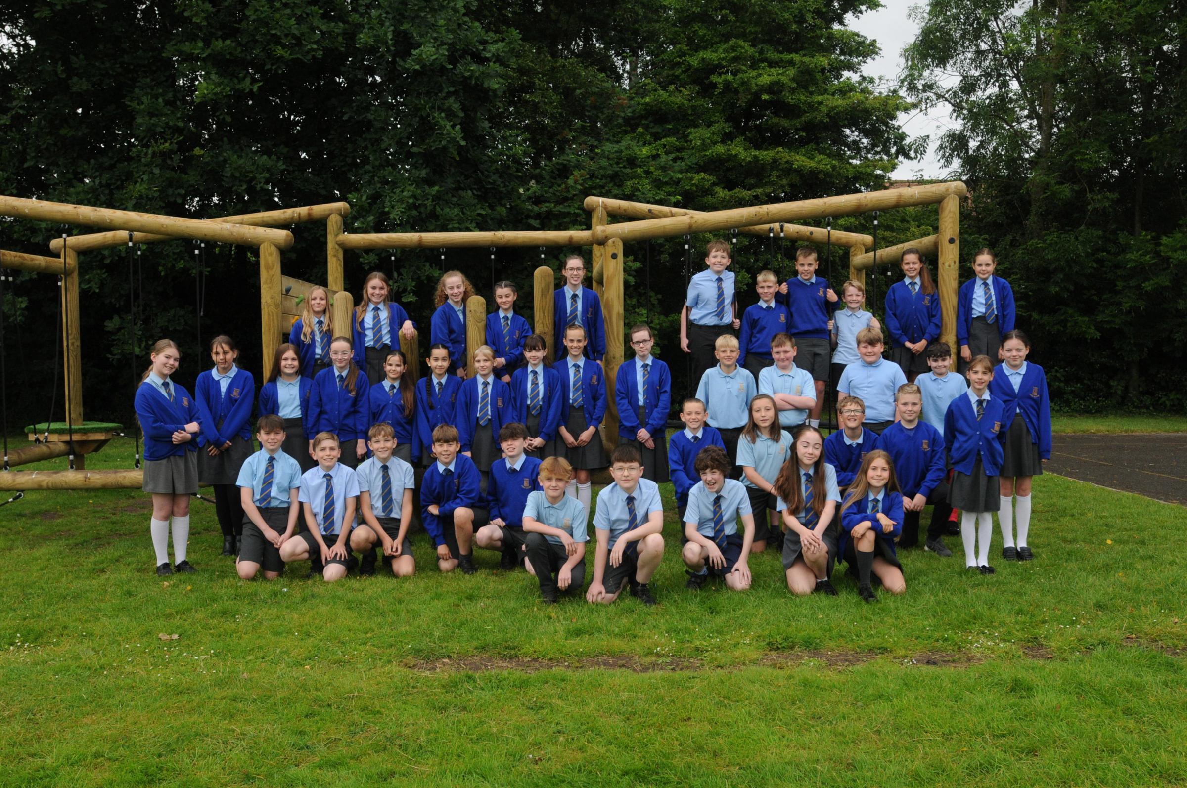 Miss Kate Reynolds and Miss Ellie Barlows class at Thelwall Community Junior School