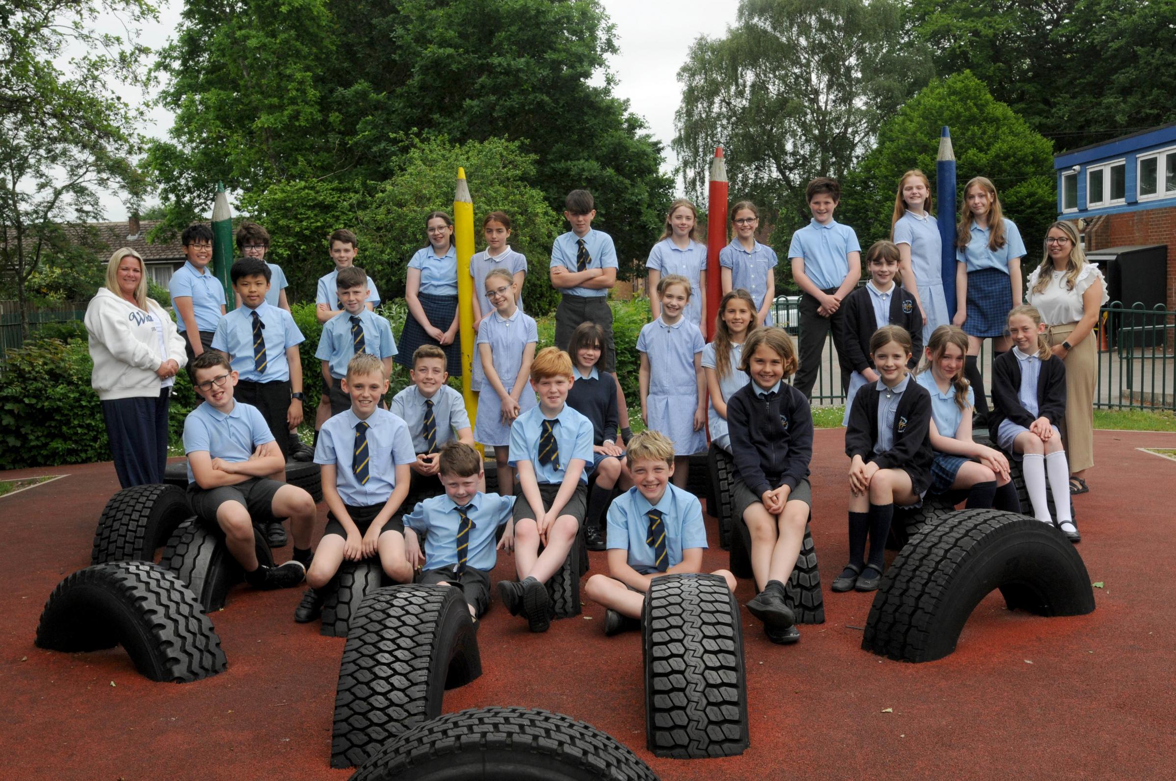 Miss Louise Lamberts class at St Monicas Catholic Primary School