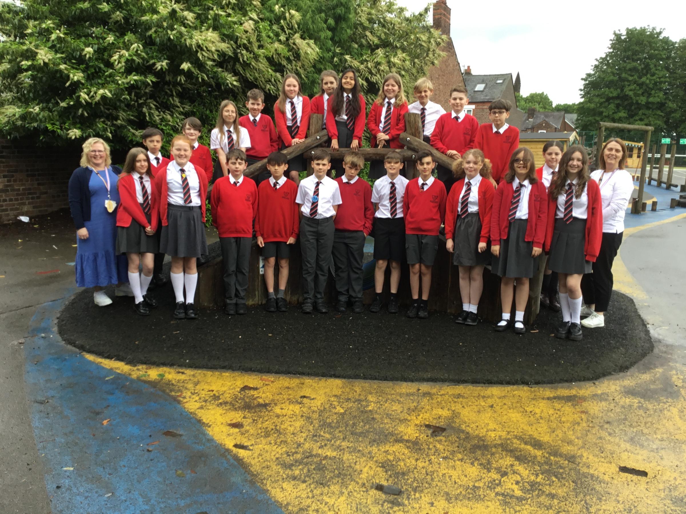 Mrs Gill Travis class at Stockton Heath Primary School