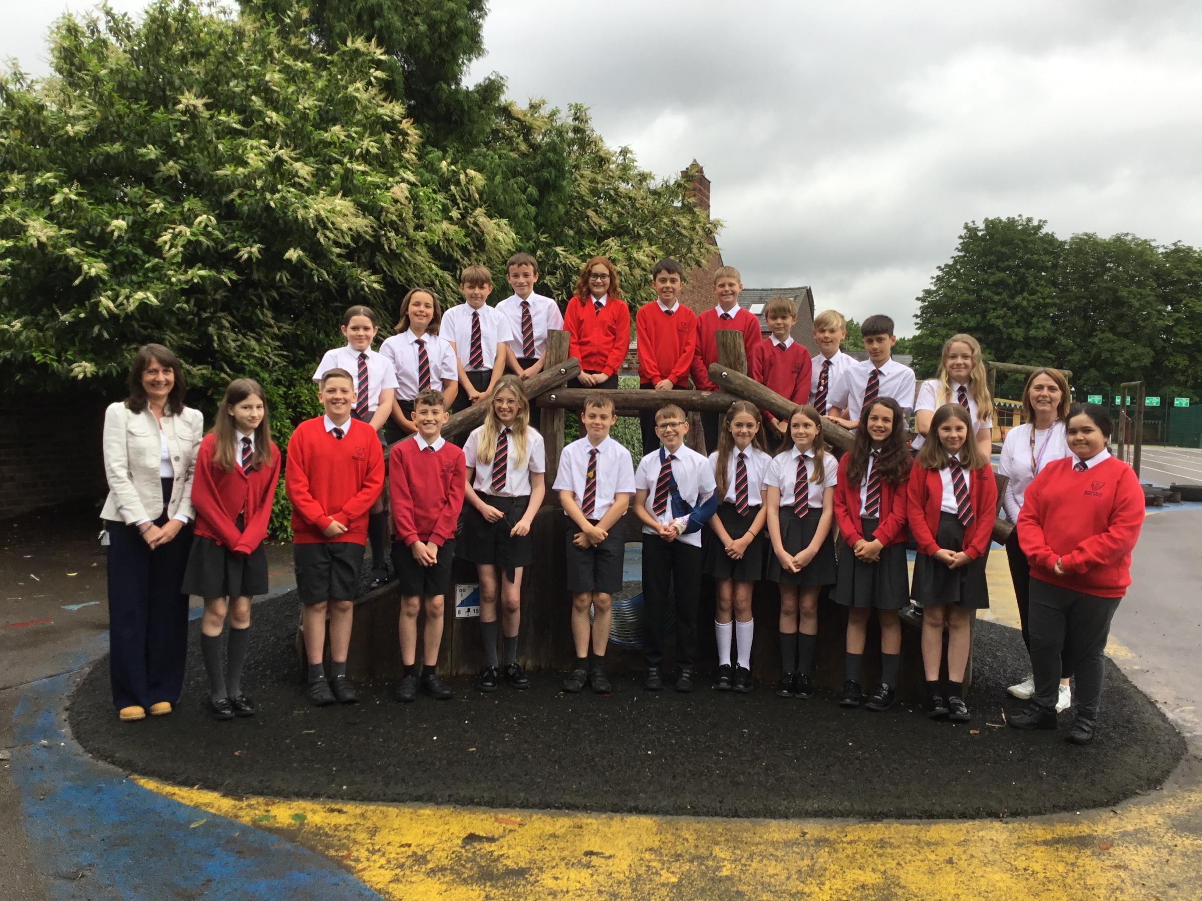 Mrs Vicky Robinsons class at Stockton Heath Primary School