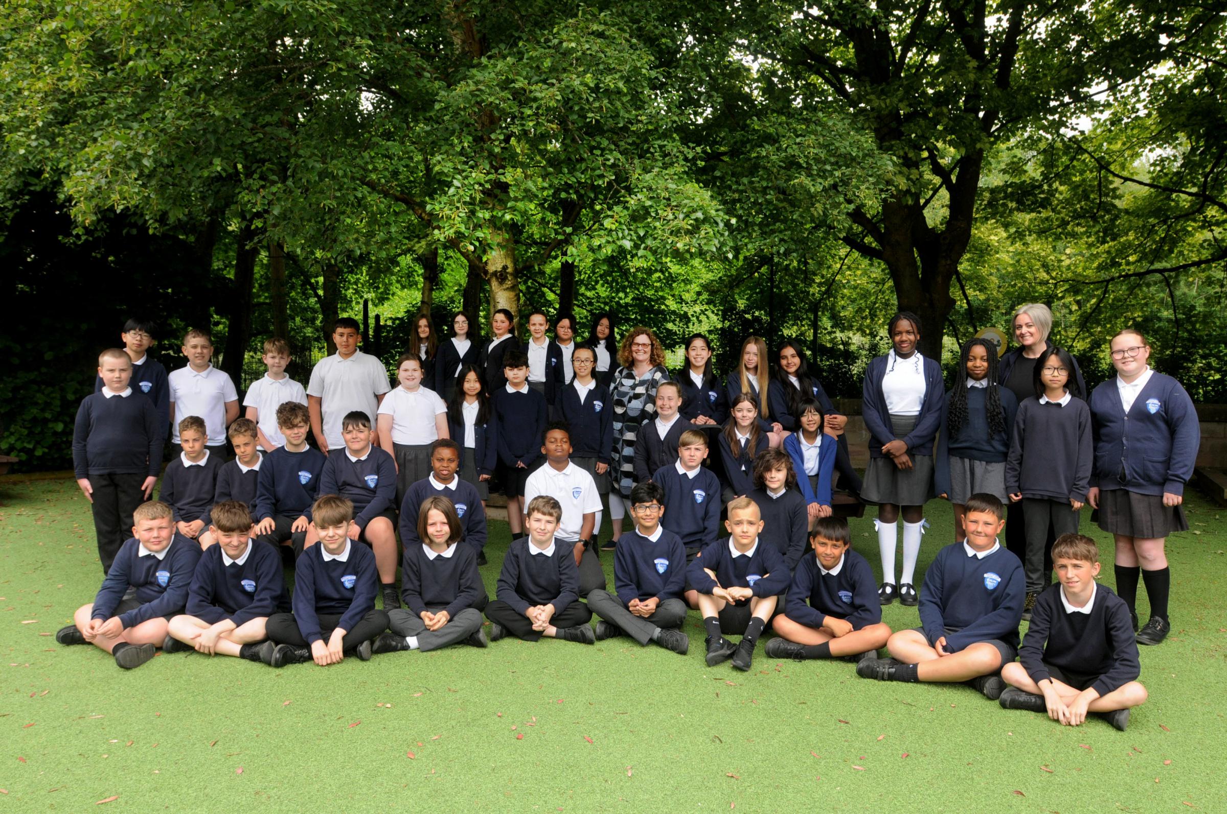 Mrs Louise George and Miss Clare Westwells class at Evelyn Street Primary School