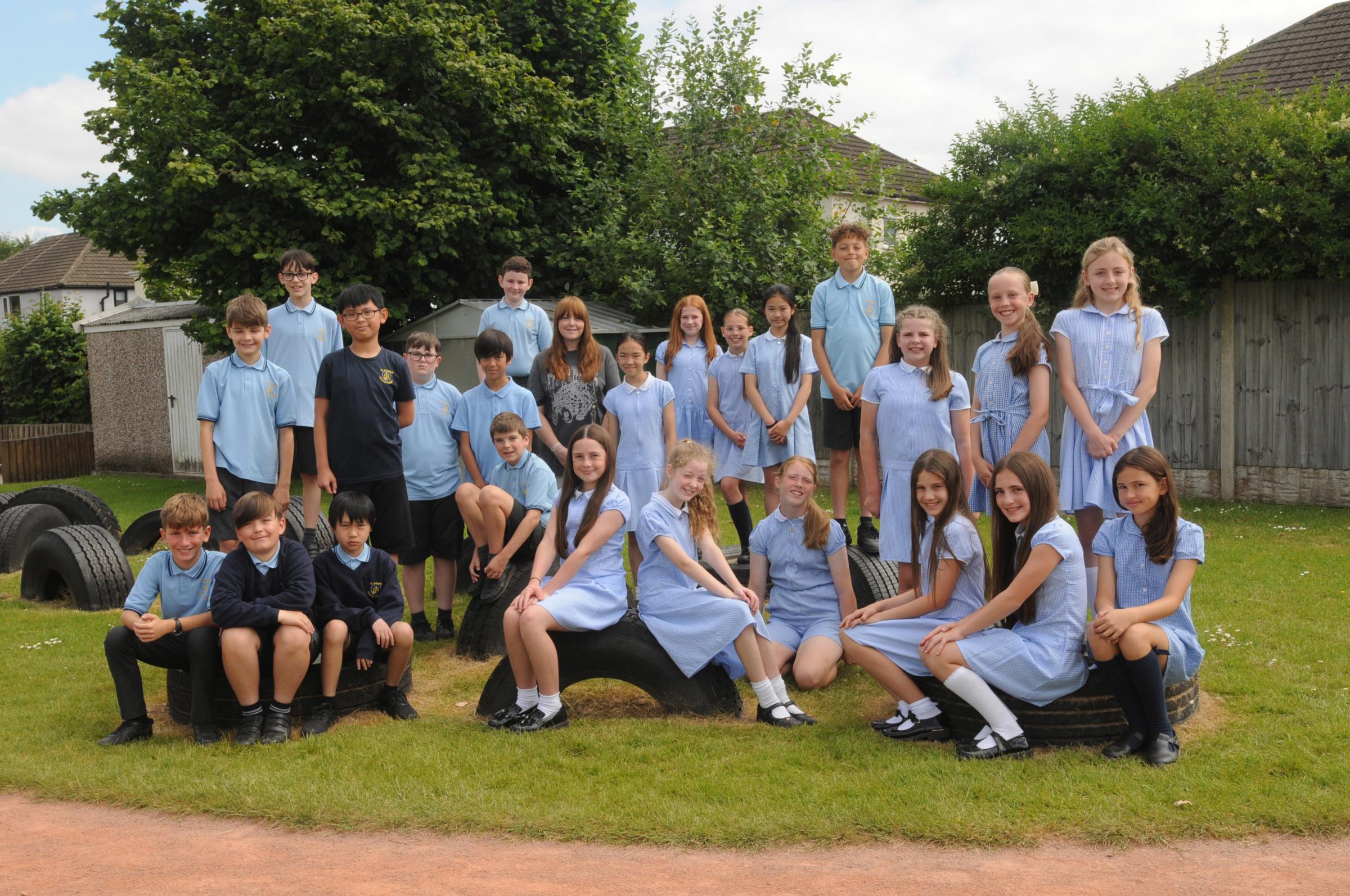 Mrs Rebecca Tomlinsons class at St Josephs Catholic Primary School