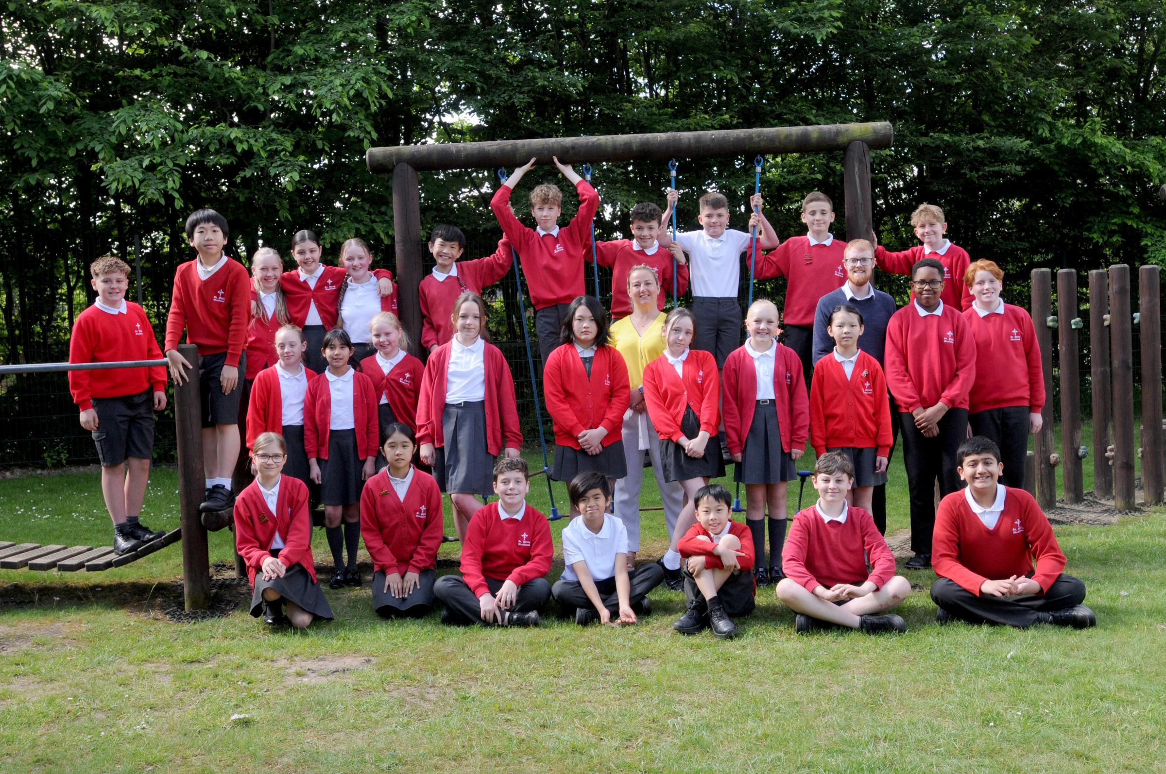 Mr Fraser Henshaws class at St Philips Westbrook CE Primary School