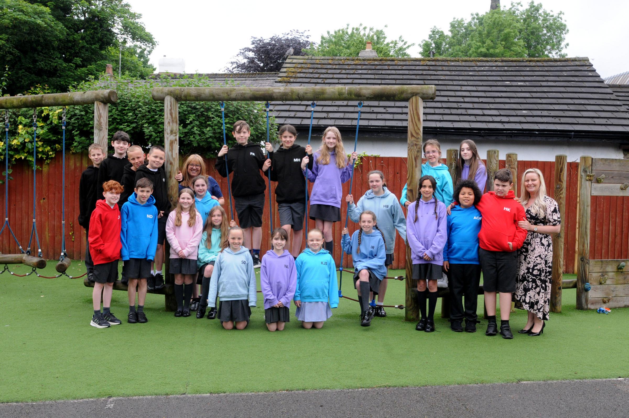 Mrs Kelly Mather and Mrs Julieanne Knapps class at Winwick CE Primary School