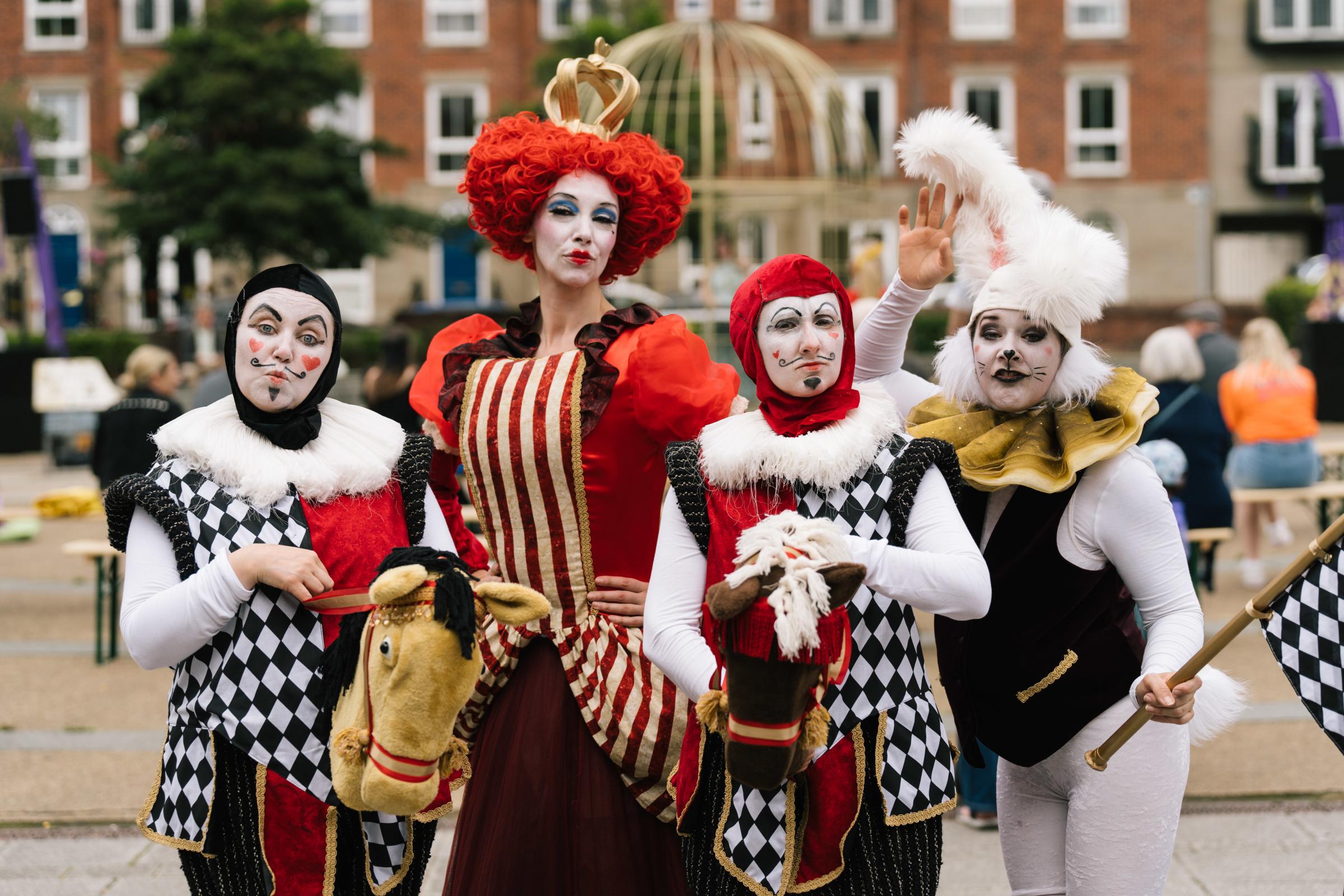 The event in Queens Gardens. Picture Robert Watson