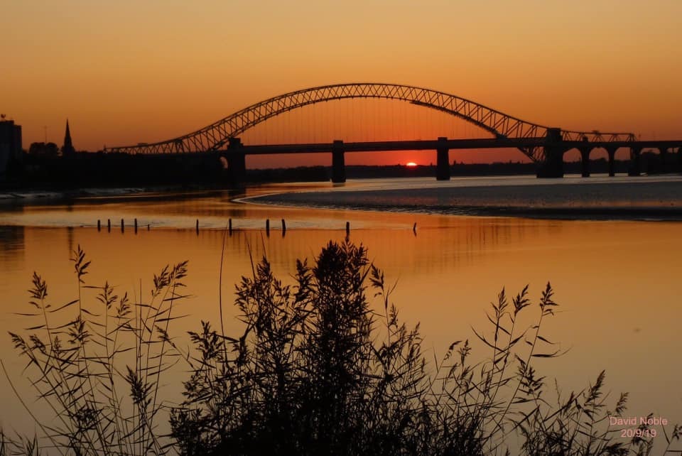 Runcorn Bridge by David Noble