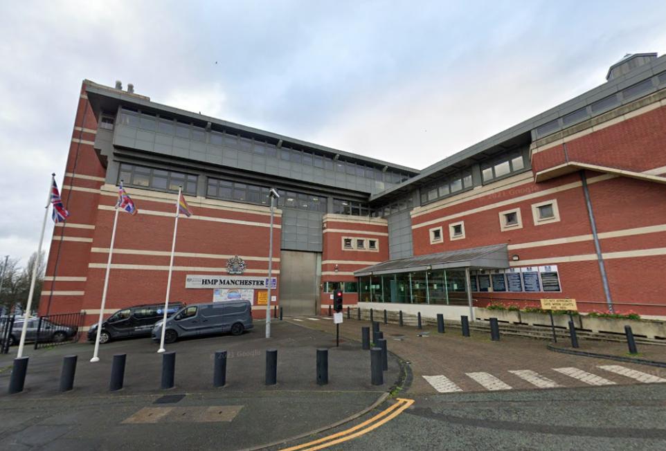 The relationship occurred at HMP Manchester, also known as Strangeways. Picture: Google Maps