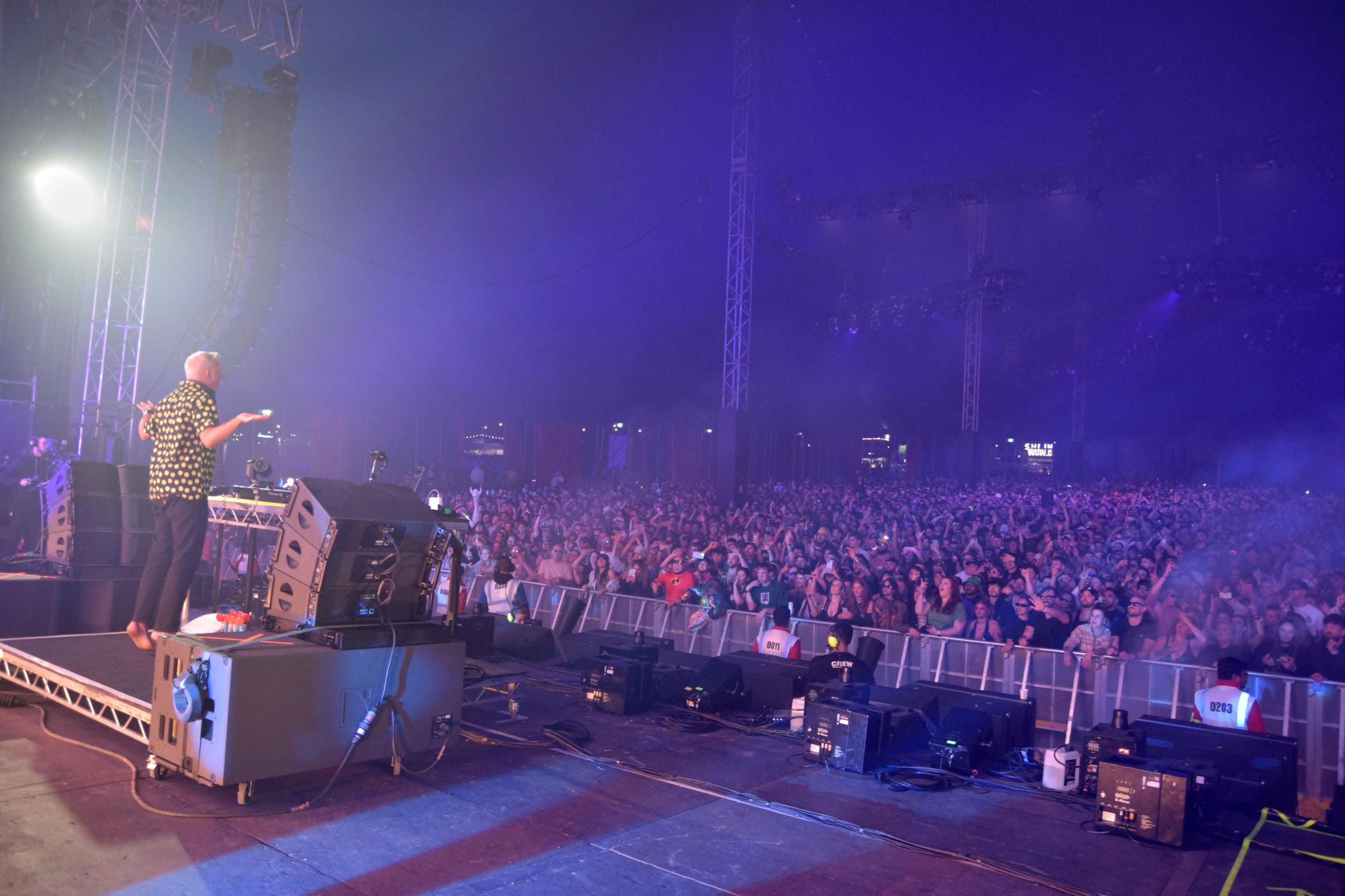 Brilliant behind the scenes video and photos as DJs bring party to Creamfields. Picture: Ian Park