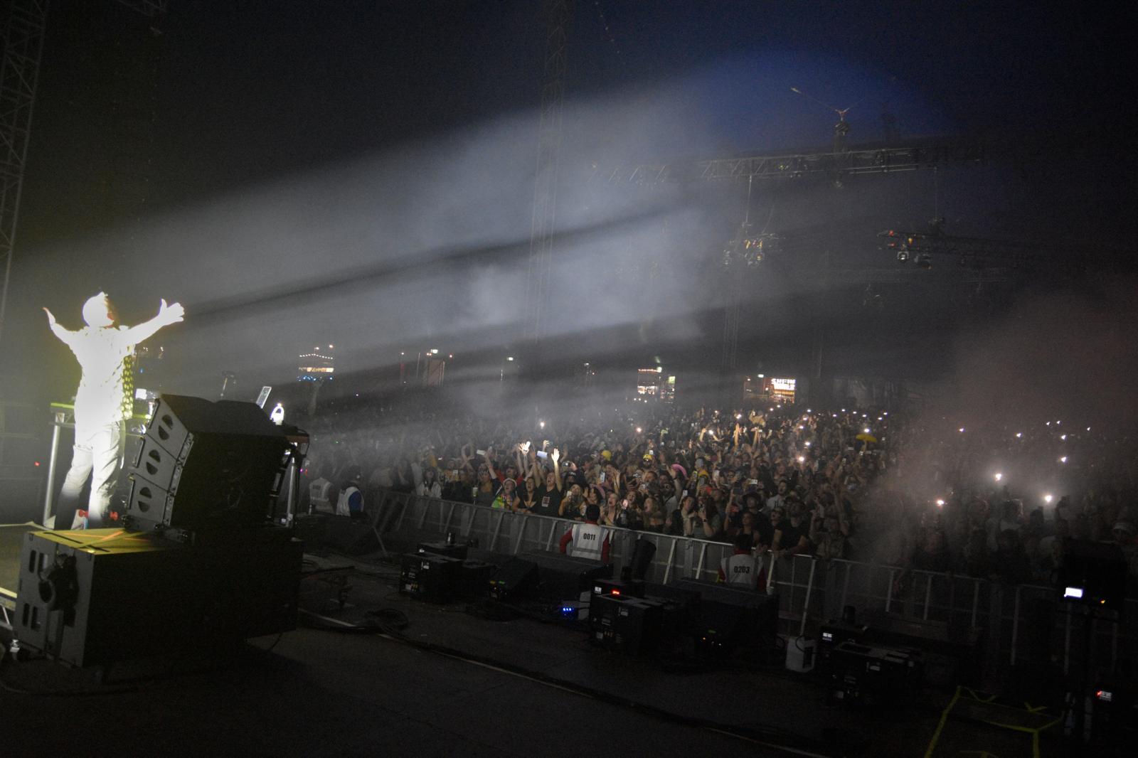 Brilliant behind the scenes video and photos as DJs bring party to Creamfields. Picture: Ian Park